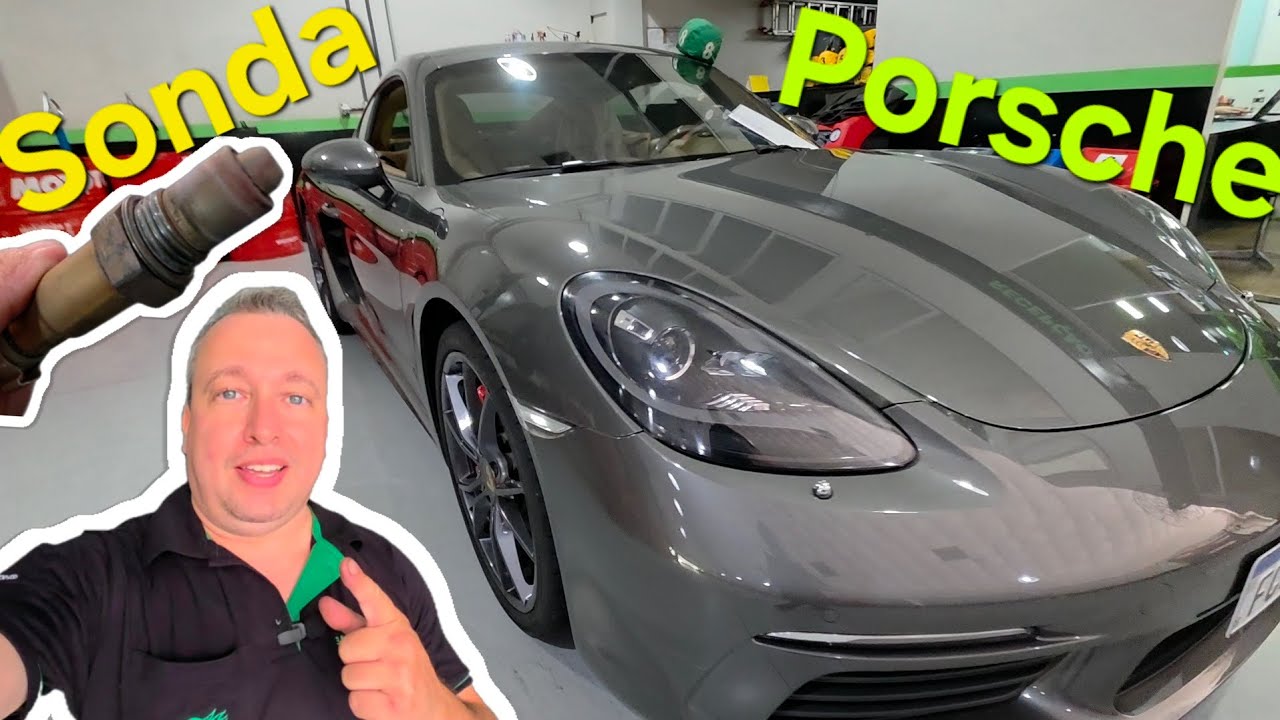 16/01/26 - (DDO) Porsche 718 Cayman S, Falha de sinal Sonda Lambda emperrado, Troca Sonda 1 Banco 2