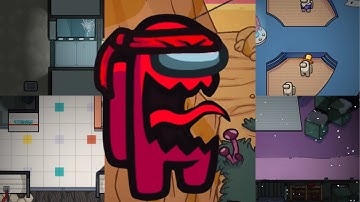 Among Us - Hide N Seek - (RED NINJA Became a Pro Seeker on All Maps Gameplay Part 18)