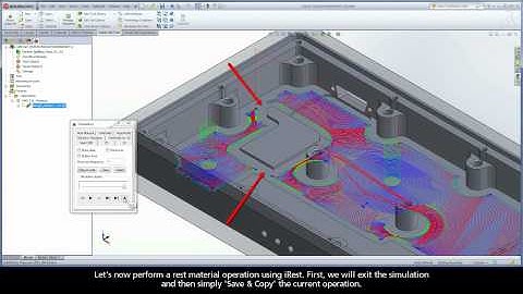 SolidCAM iMachining Tutorial Series - Video 3