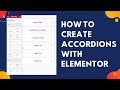 How to Add Accordions, FAQs and Toggle with Elementor - Helpie FAQ WordPress Plugin