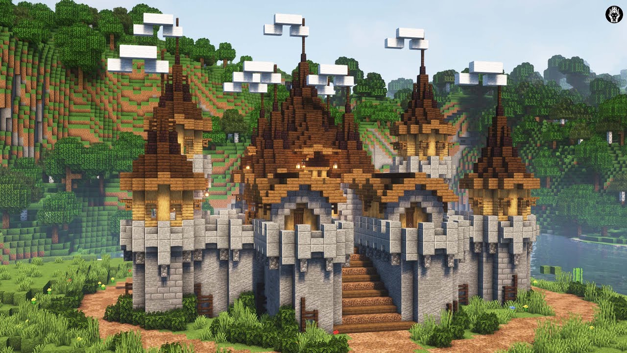 fantasy castle minecraft