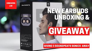 MERRY CHRISTMAS!!! UNBOXING LAB| SOUNDPEATS SONIC — NEW RELEASE UNBOXING AND GIVEAWAY