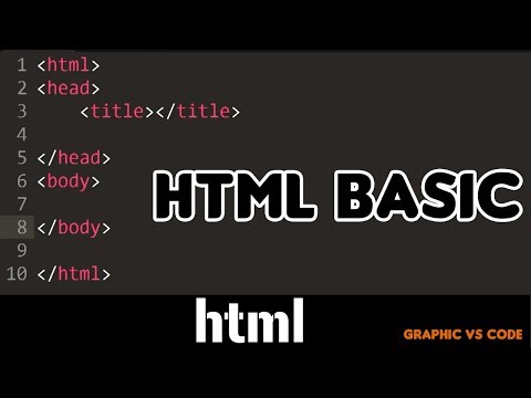 Basic HTML (easy to learn)
