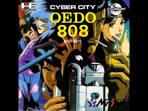 PC Engine CD - Cyber City Oedo 808: Kemono no Zokusei 'Intro'