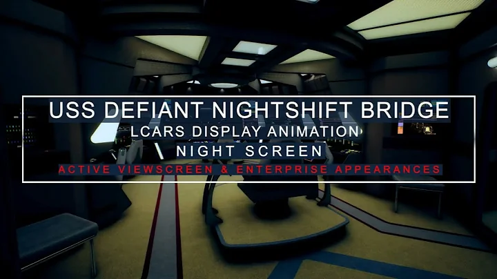 12 Hours Star Trek Sleep Sounds | USS Defiant Nightshift Bridge | Star Trek Ambience | TNG |  ASMR