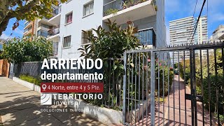 ARRIENDO DEPARTAMENTO 3D, 4 NORTE, BARRIOS LOS PONIENTES, VIÑA