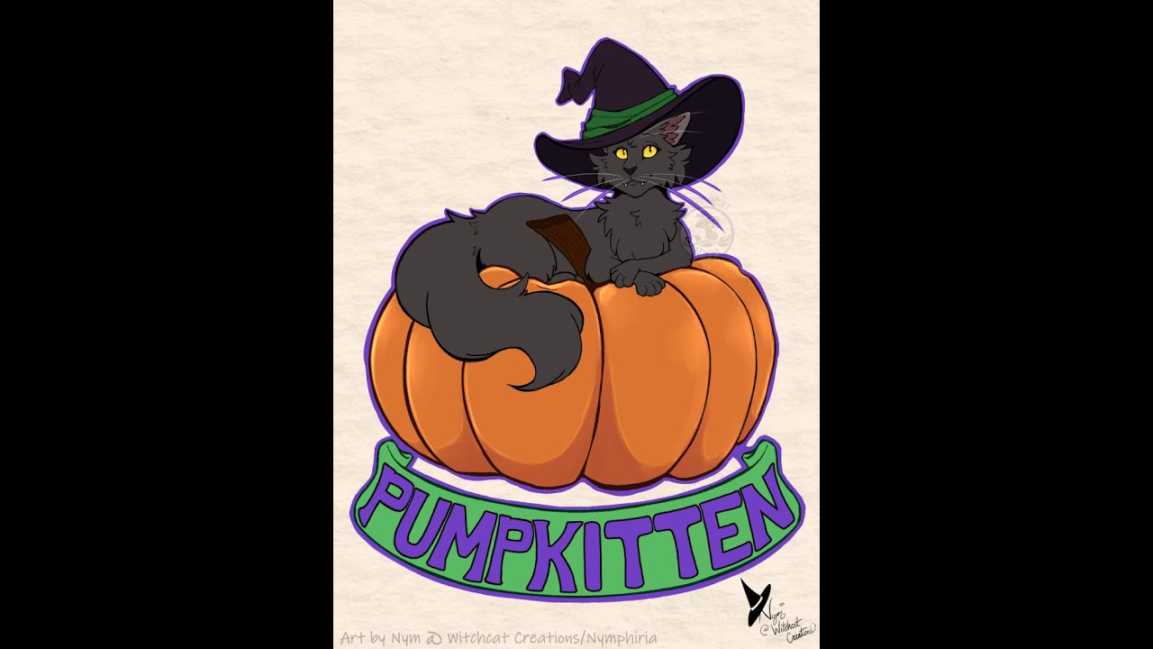 Pumpkitten Design Full Timelapse 