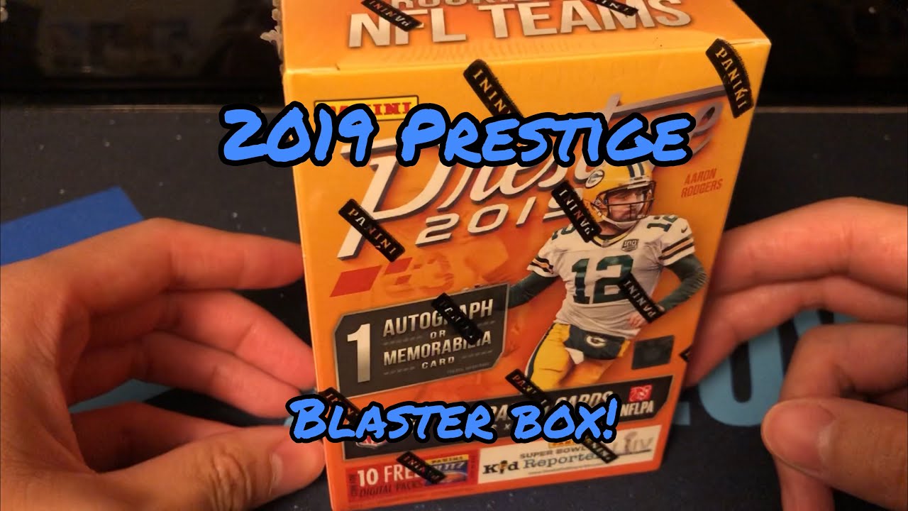 2019 Prestige Football - Retail Box Round 2