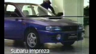 Propaganda Comercial Subaru Impreza Wrx Wrc 4Wd 1998 Brasil Brazil