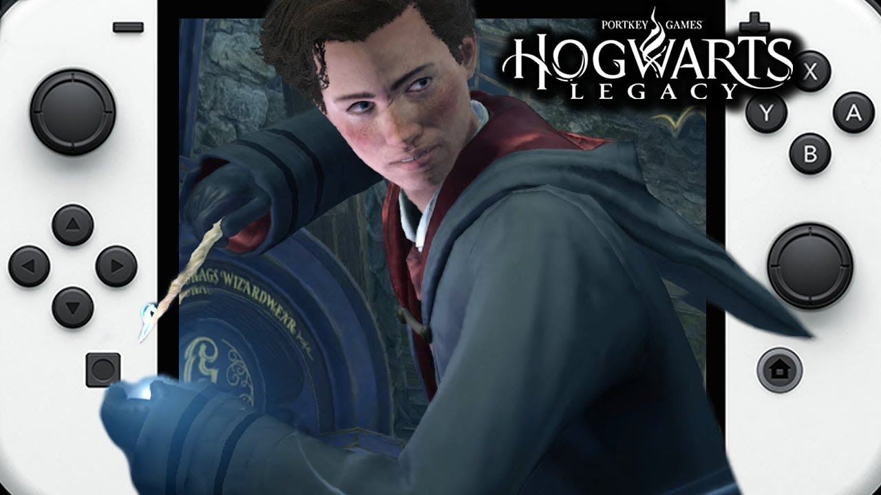 FIRST Hogwarts Legacy Nintendo Switch GAMEPLAY! 