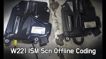 W221 Ism Scn Offline Coding
