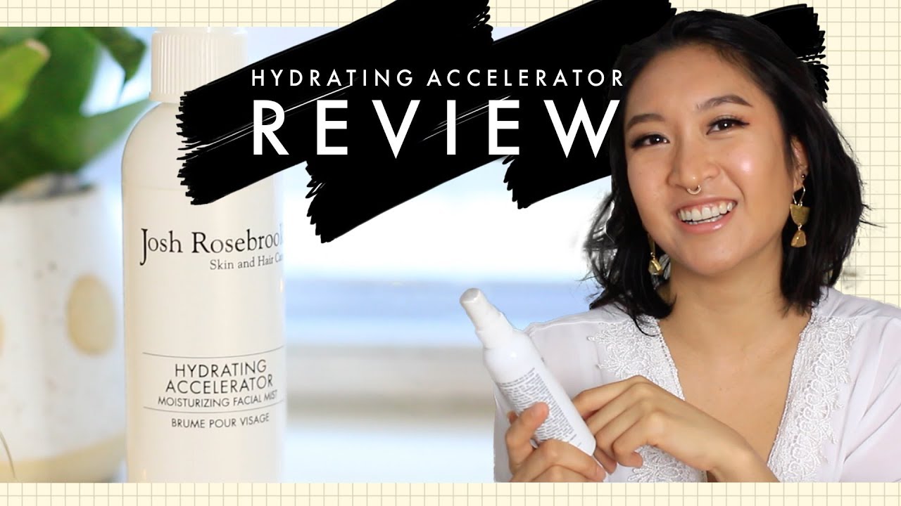 FACIAL MIST FOR ACNE Josh Rosebrook Hydrating Accelerator Review
