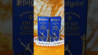 I Tried "Pilgrim French Collection Matte Lipstick 💄" #pilgrim #pilgrimmakeup #ad