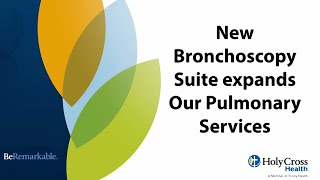 Step Inside Our New Bronchoscopy Suite