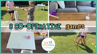 8 Cooperative Games for Kids | Teamwork Challenges