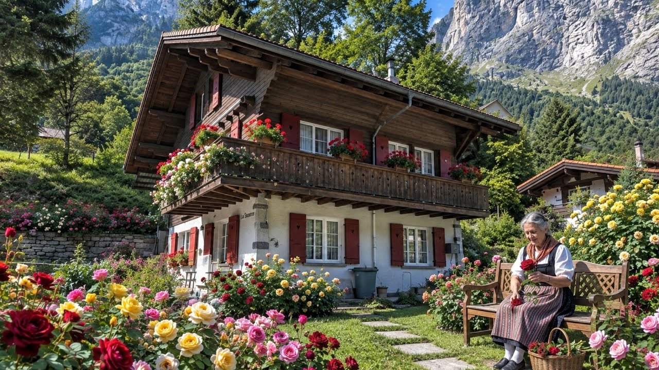 THIS IS THE MOST BEAUTIFUL SWISS VILLAGE - LAUTERBRUNNEN - A GEM IN THE ALPS - 72 WATERFALLS