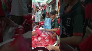 Refreshing watermelon juice #streetfood #youtubeshorts #ramadan2024