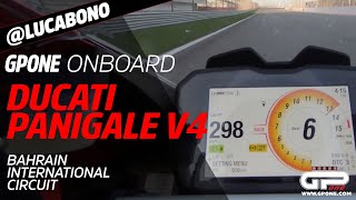 Ducati Panigale V4 2020 Lonboard Da Record Del Nostro Luca Bono In Bahrain