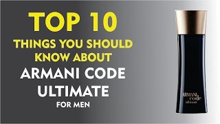 armani code ultimate men's fragrance