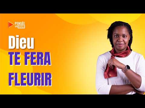 Dieu fait refleurir ce qui semblait sec | Pensée du Jour  🙏🏼