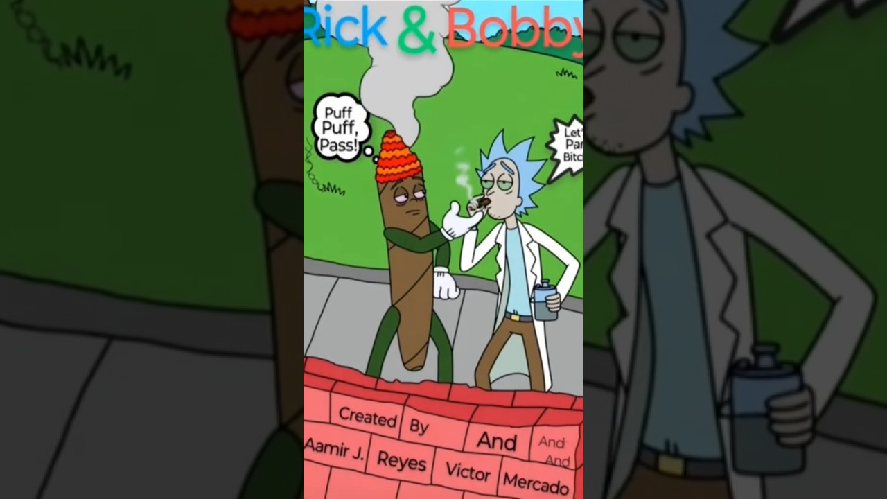 Bobby Blunt the cartoon created by Aamir J Reyes J-Roc Null 👑