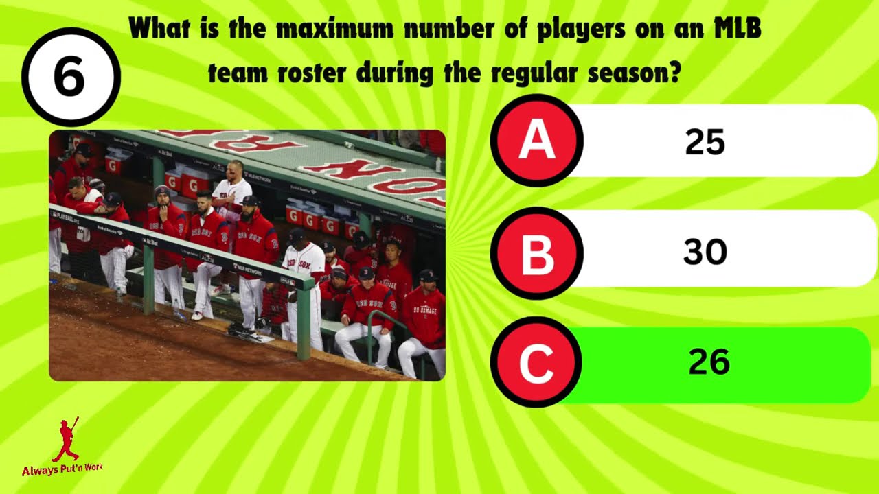 Ultimate MLB History Trivia Quiz: Test Your Baseball Knowledge!