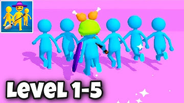 Join Clash 3D - Gameplay Walkthrough | Level 1-5 (İOS, Android)