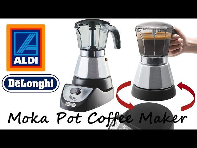 Delonghi EMK6 Alicia Electric Moka Espresso Coffee Maker for sale