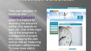 Time card calculator screenshot 2