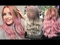 HAIR TRANSFORMATION (1 Year of root growth to Pink Balayage) | sophdoesvlogs