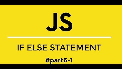 JavaScript Tutorial for beginner #part 6-1