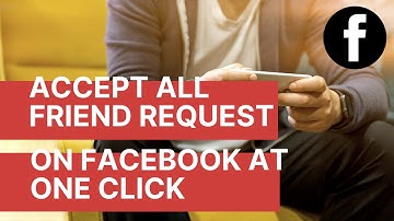 How to Accept All Friend Request On Facebook At One Click in Computer