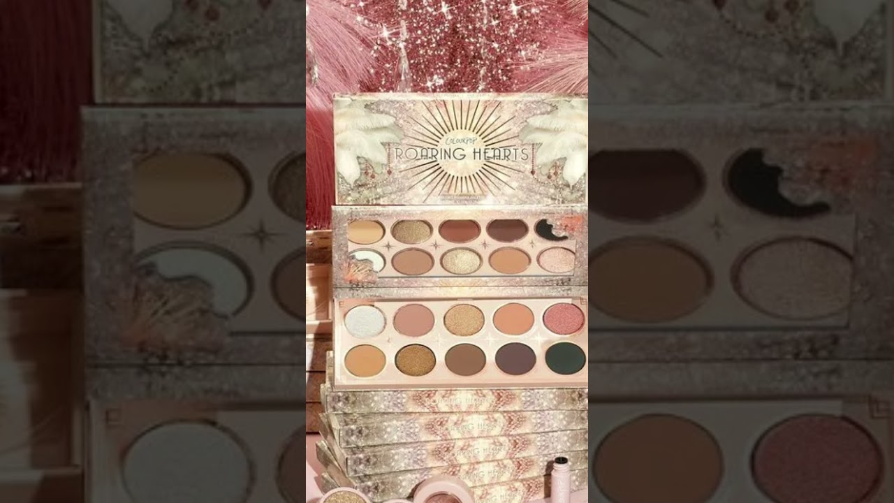colourpop cosmetics roaring hearts collection
