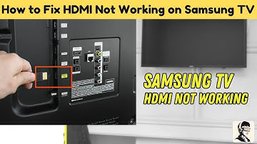 How to Fix HDMI Not Working on Samsung TV (2025 Update)