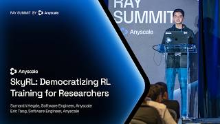 Details SkyRL: Democratizing RL Training for Researchers | Anyscale | Ray Summit 2026 News