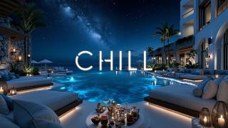 Nhạc lounge và chillout thư giãn sâu bên hồ bơi sang trọng ban đêm cùng giai điệu ambient cực chill screenshot 4