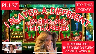 PULSZ CASINOLIVE PLAY FRIDAYI CHANGED CASINOS & SO GLAD I DID #pulsz #pulszcasino #liveplayslots