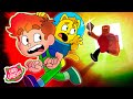 EU E ASTRO TEMOS QUE FUGIR DO AÇOUGUEIRO DO MAL !!! Desenho Animado Gameplay