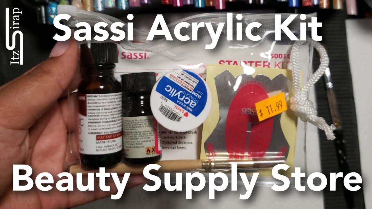 Cheap Sassi Acrylic Kit From BSS Affordable Acrylic Kits Do Cheap