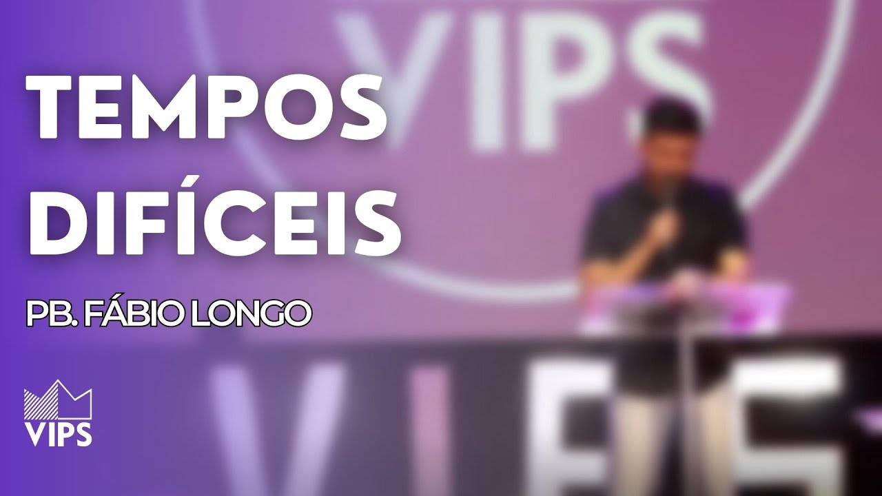 TEMPOS DIFÍCEIS - PB.FÁBIO LONGO