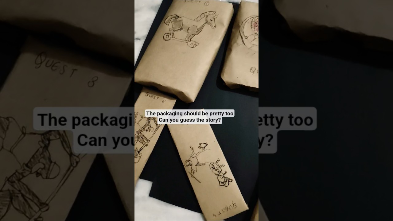 Brownpaper with Artwork-a perfect package! Can you guess the theme?