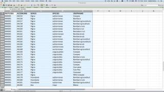 Spell check MCPD taxonomic data