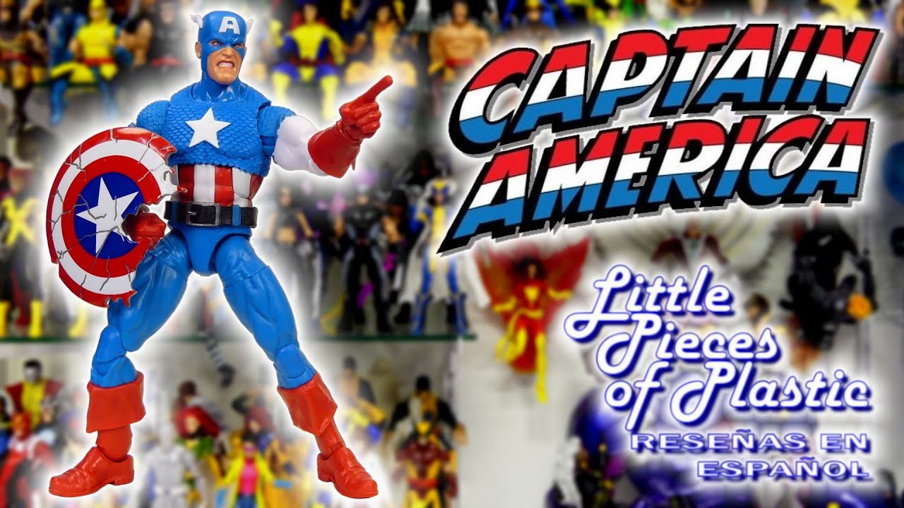 Captain America Secret Wars Marvel Legends Retro Series Reseña Revisión Review Little Pieces Plastic