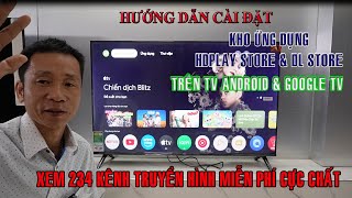HOW TO INSTALL HDPLAY STORE - DL STORE AND DL TV TO WATCH 230 FREE TV CHANNELS ON ANDROID TV AND ... screenshot 3