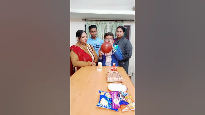 Blow The Cup And Win Challenge With Family #shorts #challenge #youtubeshorts