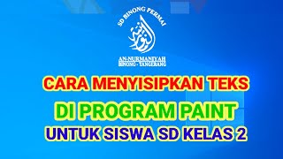 Cara Mengetik di Program Paint screenshot 1