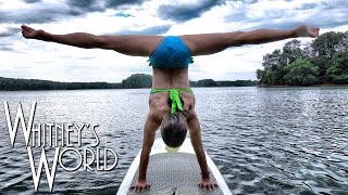 Gymnastics On A Paddle Board Whitney Bjerken