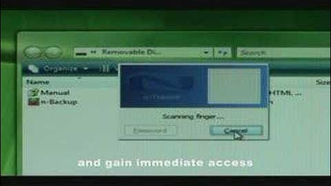 n-Tegrity Fingerprint Biometric Authentication