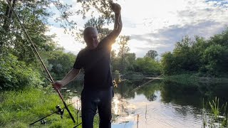 Рыбалка на реке Псел! Место просто шикарное! Грибы от комаров! Группа поддержки пришла вовремя!