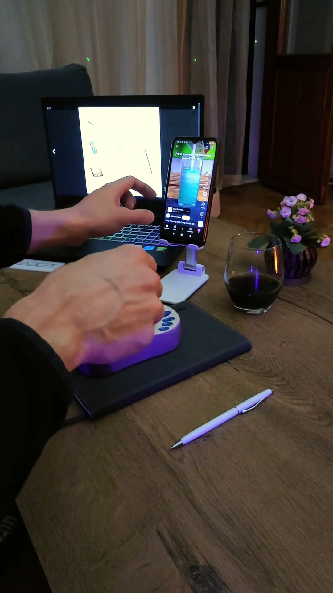 Adaptive Universal Any Device Adjustable Stand  -  Product Link in Bio ( # 1947 ) 1️⃣ 9️⃣